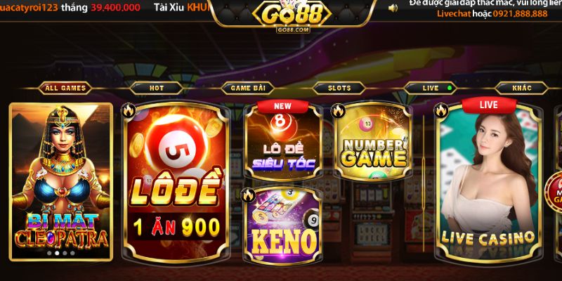 Trải nghiệm lô đề siêu tốc tại GO 88