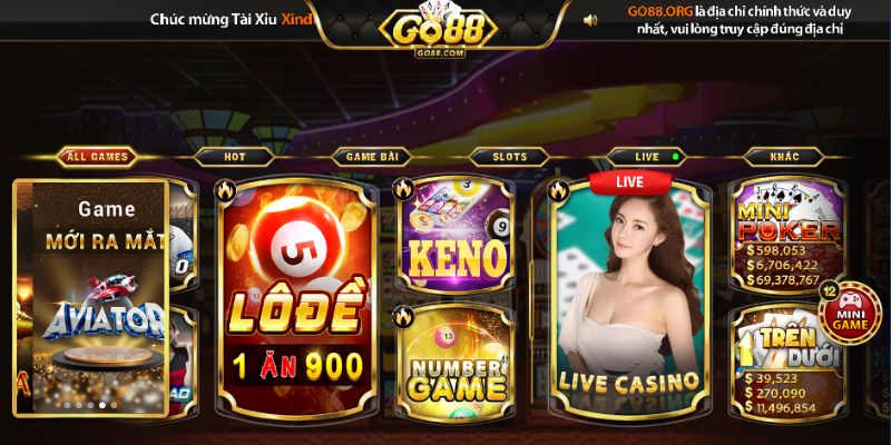 Hướng dẫn chơi GO88 android