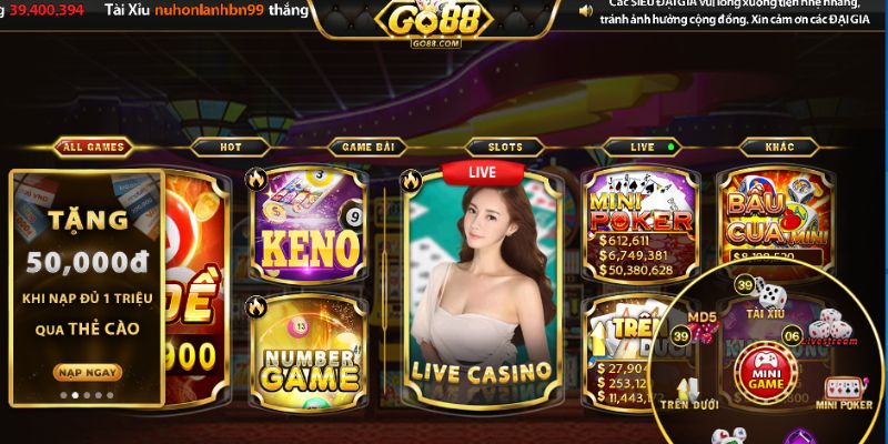 Hướng dẫn trên dưới tại GO88 online