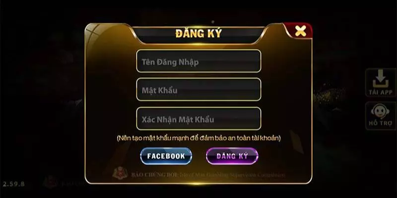 Hướng dẫn Đăng ký GO88 online