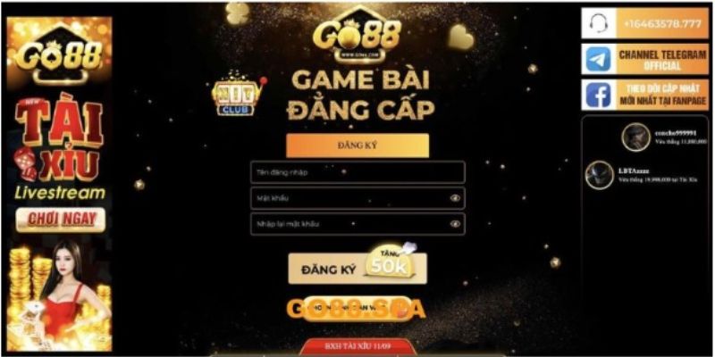 Trải nghiệm mậu binh tại GO88