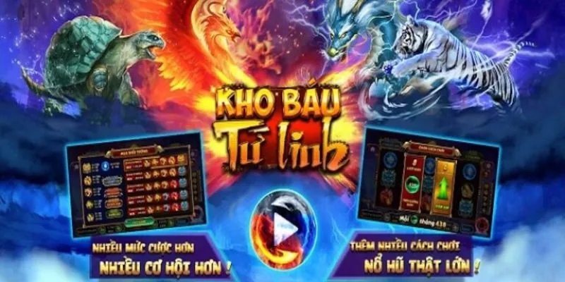 Cách chơi kho báu tứ linh GO88 Online