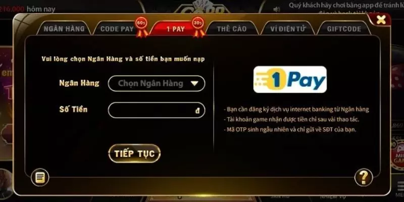 Hướng dẫn rút tiền GO88 Online